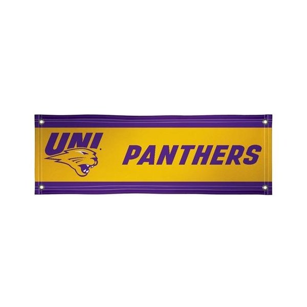 Showdown Displays Showdown Displays 810022NIA-001 2 x 6 ft. NCAA Vinyl Banner Northern Iowa - No.001 810022NIA-001